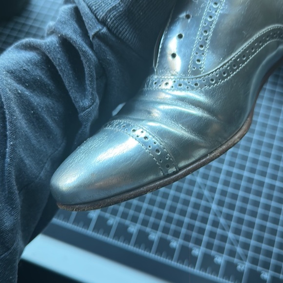 Jcrew Silver Metallic Loafers - Picture 8 of 12